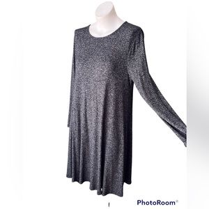 Old Navy Women’s Long Sleeve Sweater Dress, Gray, Sz L